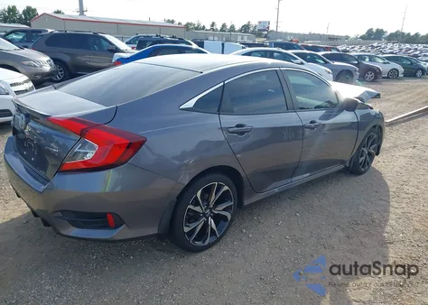 2019 Honda Civic Sport from USA, damaged, VIN 19XFC2F80KE035920